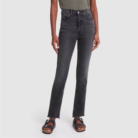 Re/Done Denim - Re/Done '80s Slim Straight Jeans size 29 button fly